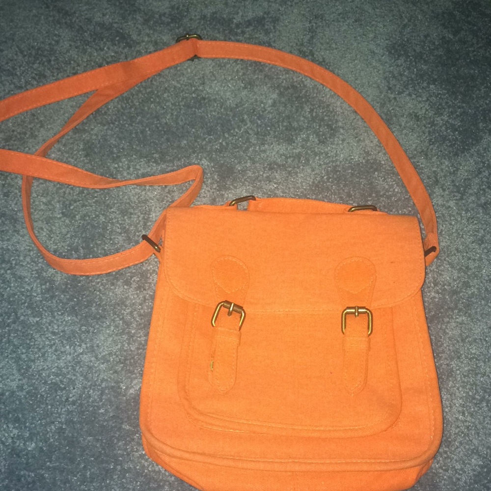 Orange Crossbody purse